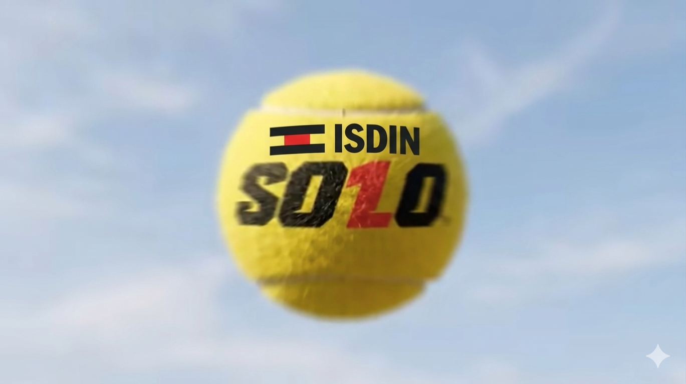 ISDIN × SOLO title lockup